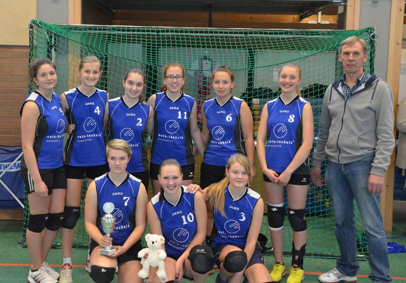 Sieger Stadtpokal 2015 - Die weibliche B-Jugend des SC Hörstel