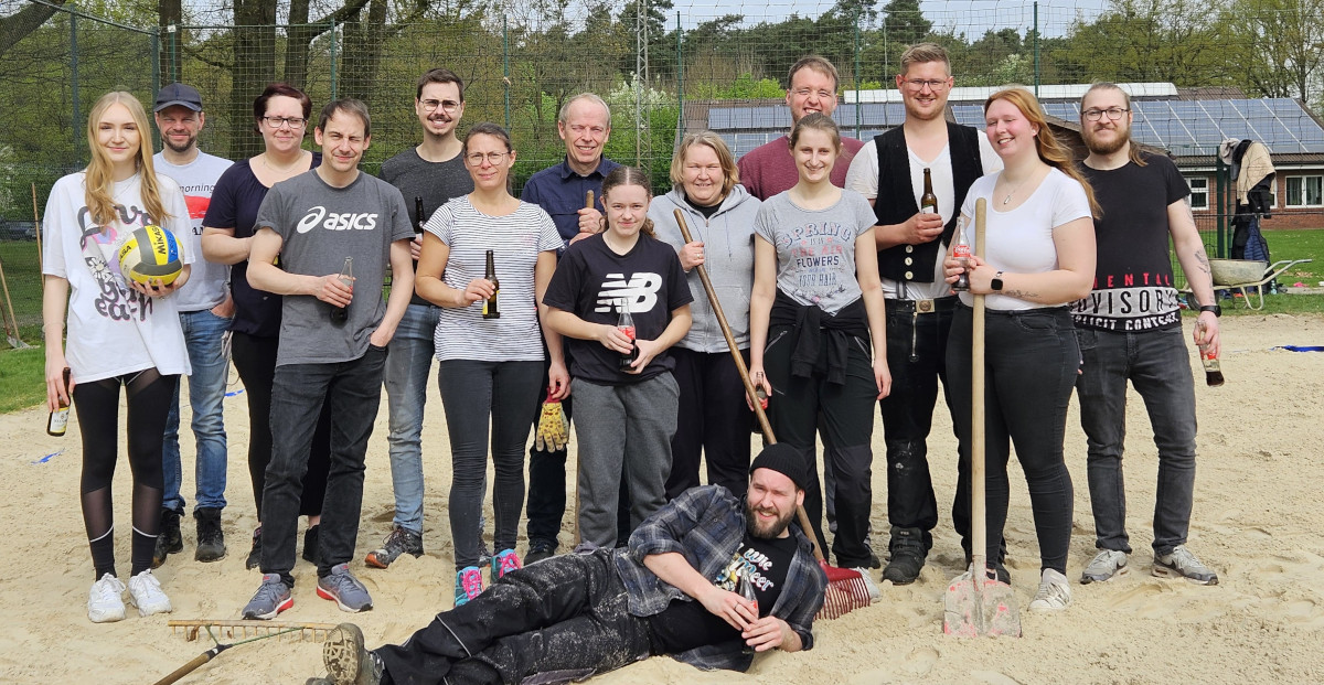 Beachfeld herrichten 01 2024